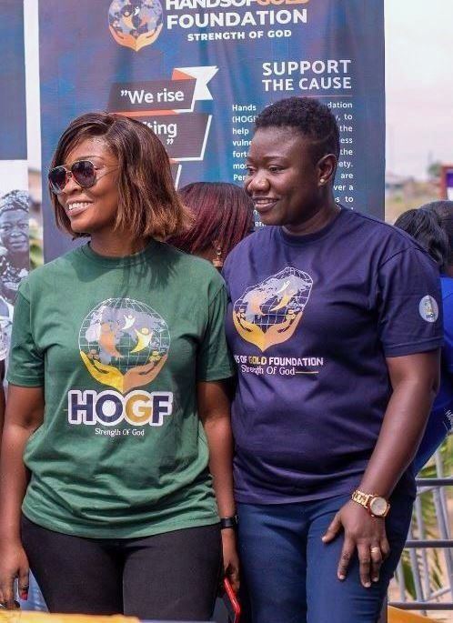 Hands of Gold Foundation team at a community outreach event